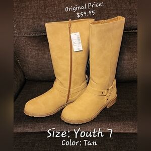 YOUTH - The Children's Place - Size 7 - Tan Boots